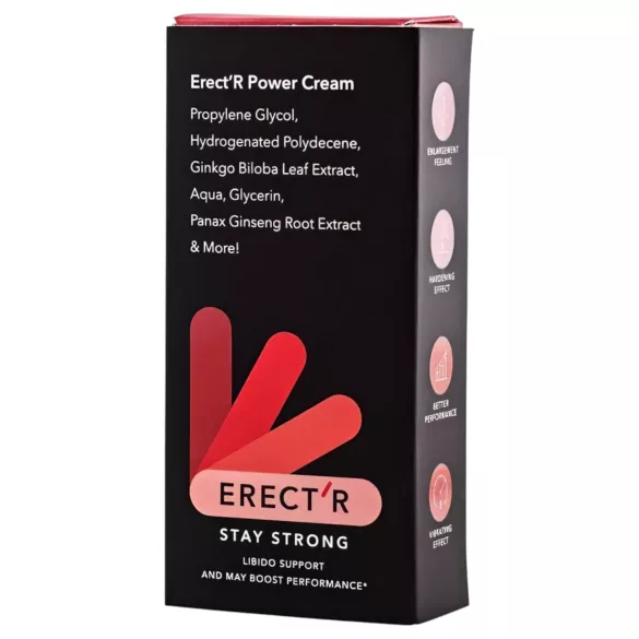 ErectR - creme para ereção - aumento potência - 15ml