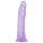 Baseks Jellies - dildo de gel com ventosa (roxo)