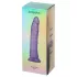 Baseks Jellies - dildo de gel com ventosa (roxo)