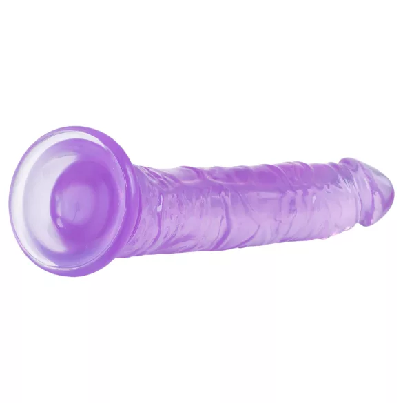 Baseks Jellies - dildo de gel com ventosa (roxo)