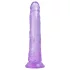 Baseks Jellies - dildo de gel com ventosa (roxo)