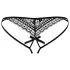 Obsessive Picantina - calcinha feminina dupla alça - preta - L/XL