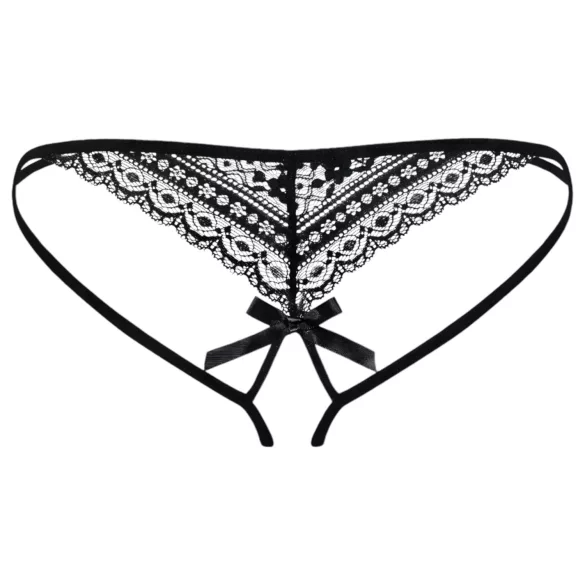 Obsessive Picantina - calcinha feminina dupla alça - preta - L/XL