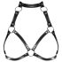 Obsessive A740 - Arreio corporal com colar (preto) - S-L