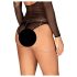 Harness Corporal Bijou 905 Obsessive (prata) - Tamanhos S-L