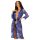 Obsessive Cobaltess - robe rendado (azul) - L/XL