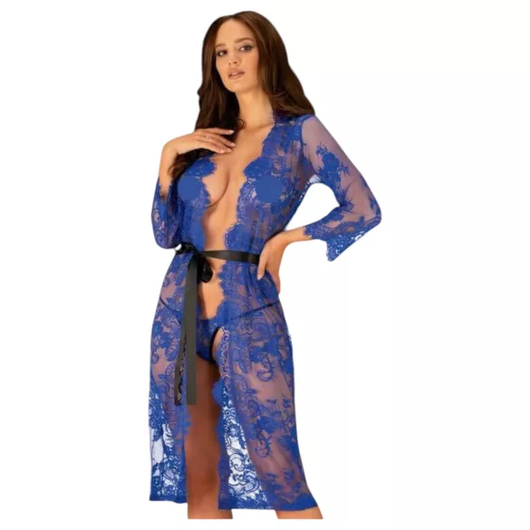 Obsessive Cobaltess - robe de renda (azul) - L/XL