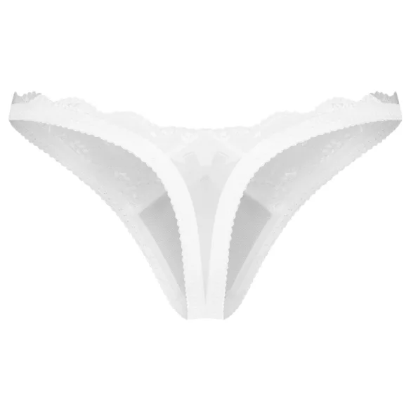 Obsessive Weddya - conjunto de lingerie de duas peças (branco)
