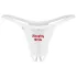 Obsessive Weddya Bride - tanga aberta (branca)