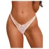 Obsessive Weddya - tanga rendada (branco)