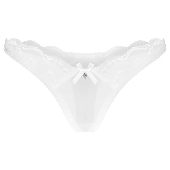 Obsessive Weddya - tanga rendada (branco)