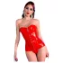 Chilirose CR 4491 - espartilho com zíper - vermelho