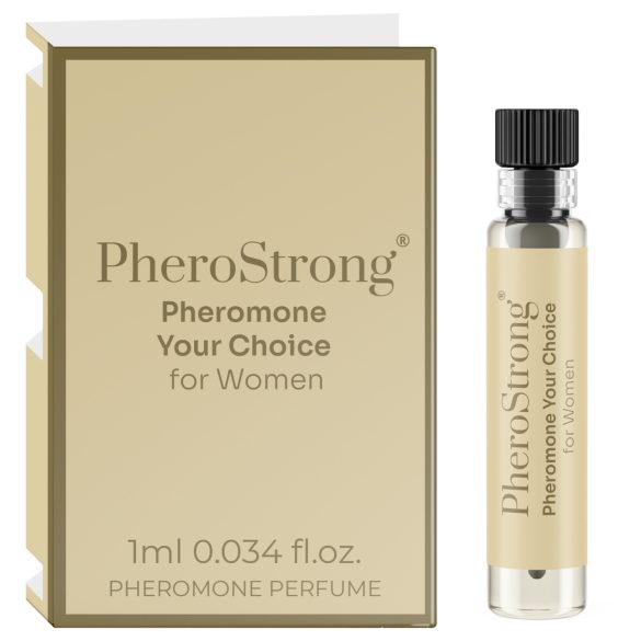 PheroStrong Sua Escolha - perfume com feromônios para mulheres (1ml)