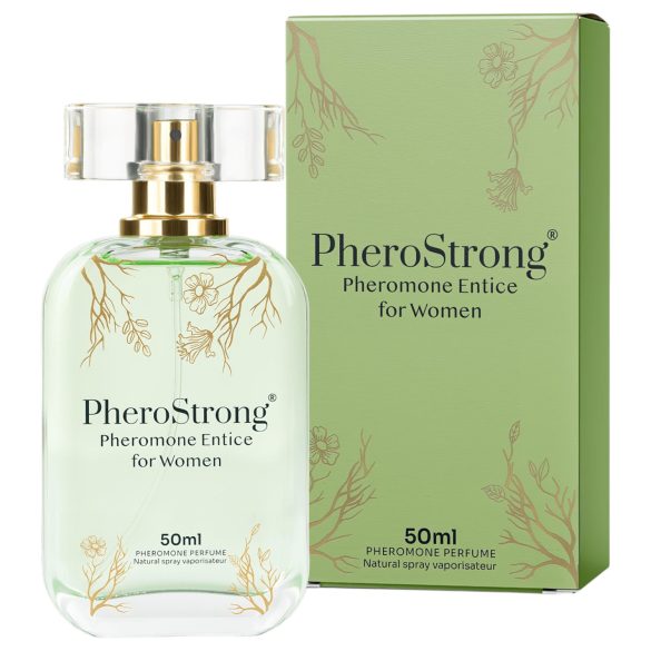 PheroStrong Entice - Perfume com Feromônio para Mulheres (50ml)