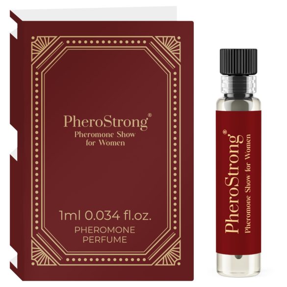 PheroStrong Show - Perfume com feromônio para mulheres (1ml)