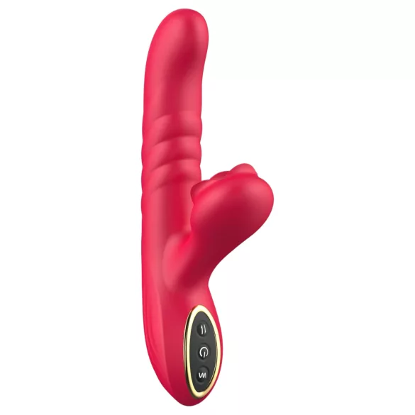 Sweet Play - vibrador 2 em 1 com movimento de empuxo e estimulador de clitóris