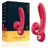 Sweet Play - vibrador clitóris com braço - silicone - vermelho