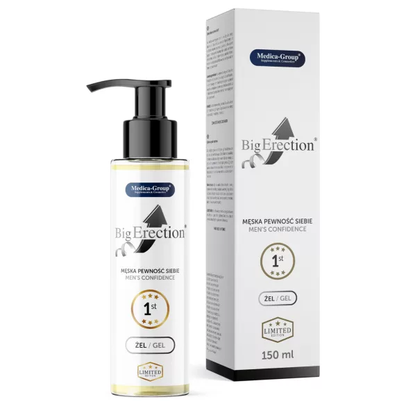 BigErection - gel estimulante para ereção - 150ml
