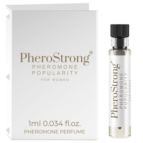 PheroStrong Popularidade - Perfume de Feromônio para Mulheres (1ml)