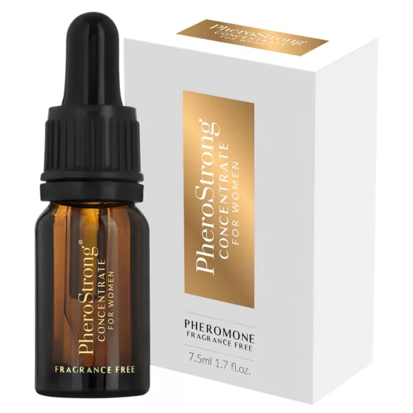 PheroStrong - feromônio sem fragrância para perfume feminino 7,5ml