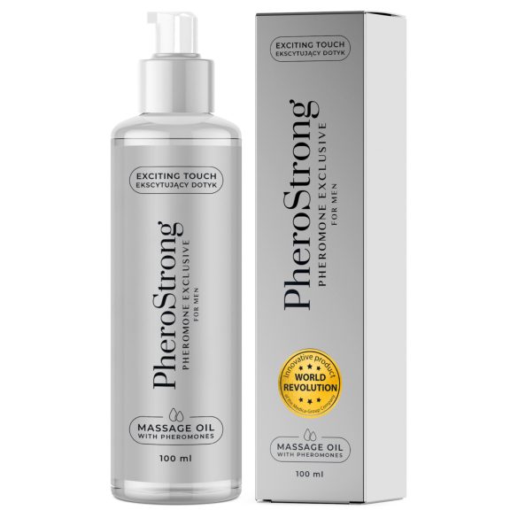 PheroStrong Exclusive - Óleo de Massagem para Homens (100ml)