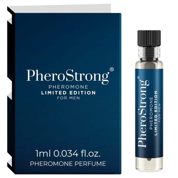 Edição Limitada PheroStrong - Perfume com Feromônios para Homens (1ml)