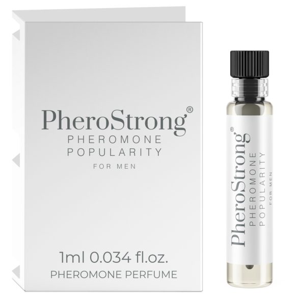 PheroStrong Popularidade - Perfume de Feromônio para Homens (1ml)