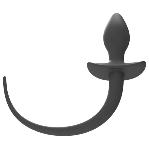 Erospace Wild Play - plug anal com cauda, para roleplay (preto)
