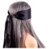 Wild Play - venda para olhos de cetim - preto e rosa