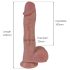 Natural Play - vibrador rotativo empurrador (natural)