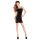 Vestido Curto Passion BS026 com Alças (Preto) - Tamanhos S-L