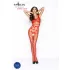 Passion BS032 - body arrastão aberto - vermelho - S-L