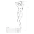 Passion BS034 - conjunto de rede floral (branco) - S-L