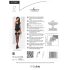 Passion ST001 - Meia-calça sexy (preto)