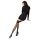 Meia-Calça Decorada Passion ST022 (preta)