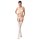Passion BS047 - Look sexy em rede branco - Tamanho S-L