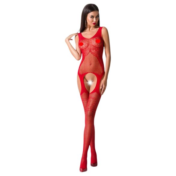 Conjunto de Rede Floral Passion BS061 (Vermelho) - Tamanhos S-L