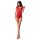 Passion BS064 - Body de Rede Aberto (Vermelho) - Tamanhos S-L