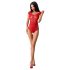 Passion BS064 - Body de Rede Aberto (Vermelho) - Tamanhos S-L