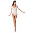 Passion BS064 - Body Aberto em Rede (Branco) - Tamanhos S-L