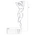 Passion BS070 - Conjunto de Rede com Alças Duplas (Branco) - Tamanhos S-L