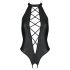 Passion Nancy - body aberto com tiras cruzadas (preto)