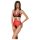 Passion Peônia - Body com Recortes Laterais (Vermelho)