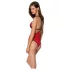 Passion Peônia - Body com Recortes Laterais (Vermelho)