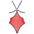 Passion Peônia - Body com Recortes Laterais (Vermelho)
