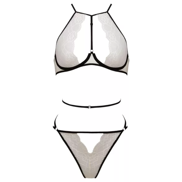 Passion Chika - conjunto de sutiã (creme) - L/XL