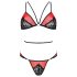 Conjunto de Sutiã Passion Peônia (vermelho)