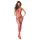 Passion BS102 - body arrastão aberto - vermelho - S-L