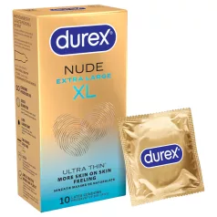 Durex Nude XL - preservativo extra grande (10 unid.)