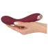 Calafrio Mágico - Vibrador de Ponto G (vermelho) - embalagem ecológica
